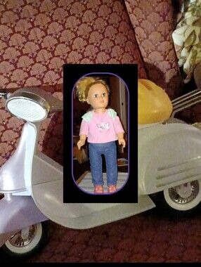 DOLL AND SCOOTER